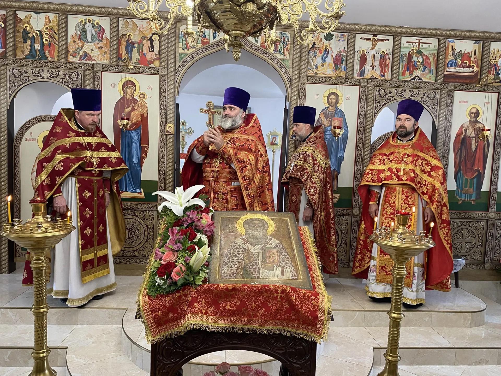 Престольный праздник в Серафимовском храме п. Икши