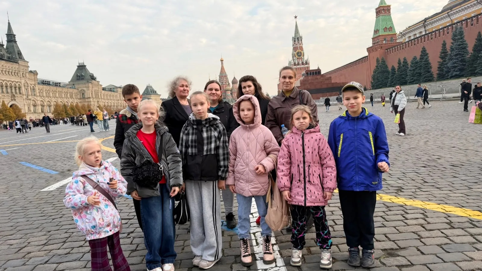 Экскурсия воскресной школы по святыням Красной площади
